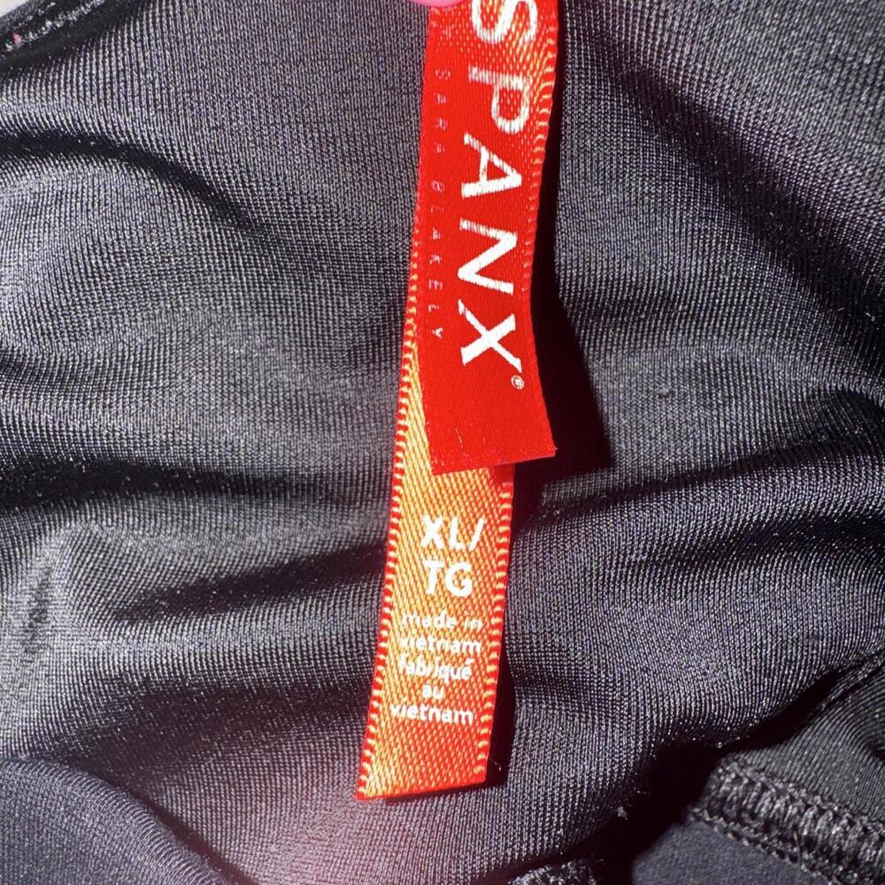 Spanx Black Leggings / Work Slacks Size XL